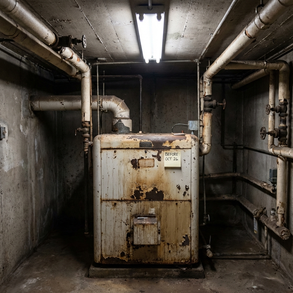 Installation chauffage - Avant